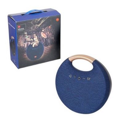 Колонка беспроводная аккумуляторная portable wireless speaker M1mini 3*40 HS-36 Синяя