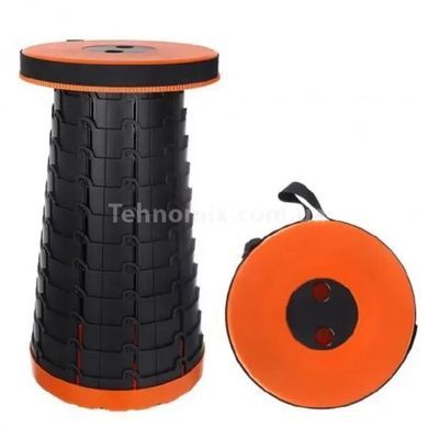 Складаний стілець Telescopic stool (розкладний телескопічний стілець) Помаранчевий