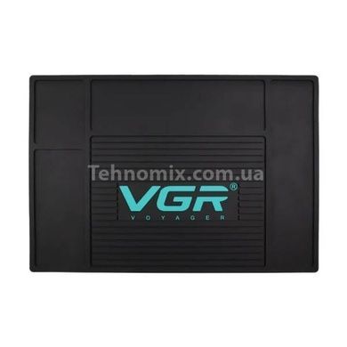 Килимок перукарський для робочих інструментів без магнітів VGR G0045-1K1 Чорний