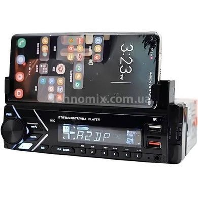 Автомагнітола з утримувачем для телефону MP3 7001 BT Чорна