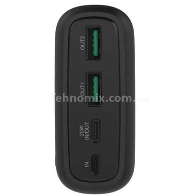 Power Bank с дисплеем 30000mAh RIXUS RXPB38B Черный