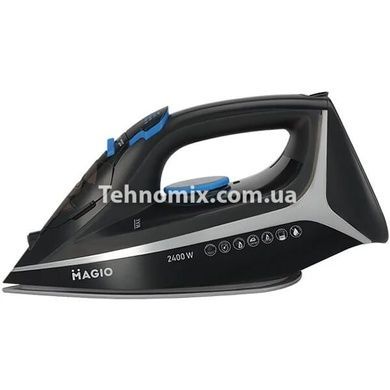 Паровой утюг с керамической подошвой Magio MG-130 2400 Вт Черный