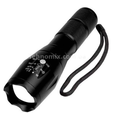 Фонарь ручной с линзой аккумуляторный 3800mAh Power Style 910 Черный