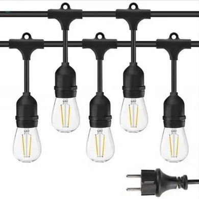 Гирлянда Ретро лампа 220V 5м 10 led SFK-12