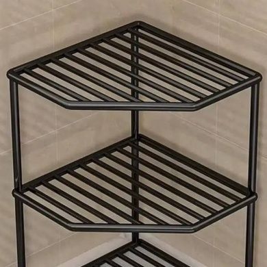 УЦІНКА! Універсальна 3-х рівнева кутова полиця для посуду Dish Rack for Kitchen Чорна