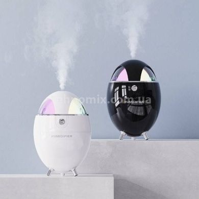Ультразвуковий зволожувач повітря Humidifier у формі яйця Білий