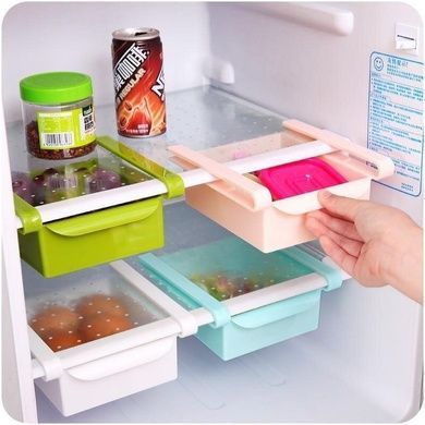 Додатковий підвісний контейнер для холодильника і дому Refrigerator Multifunctional Блакитний