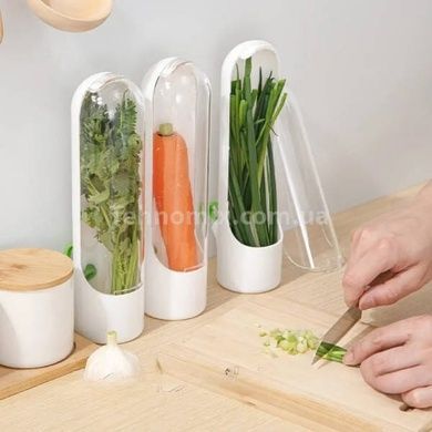 Органайзер для хранения зелени HERB SAVER Белый