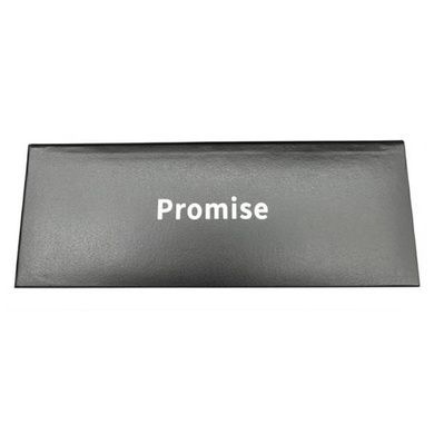Ручка роллерная металлическая в подарочном футляре Promise 3293 Черная с красным