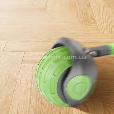 Іграшка для котів інтерактивна М'ячик з хвостом, що рухається Cat toy ball Зелений