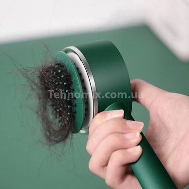 Жіноча гребінець Central Airbag Comb Зелена