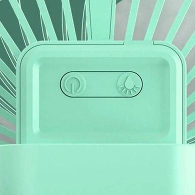 Вентилятор настольный с подсветкой USB RD-2228 Салатовый