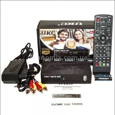 Ресивер цифровий DVB-T2 UKC 0967 з підтримкою WiFi адаптера