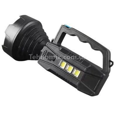 Ліхтар обхідний акумуляторний LED+3*COB CX-8809 Multifunction Searchlight Чорний