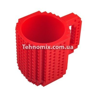 Кружка - конструктор LEGO 350 мл Червона