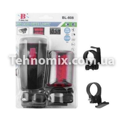 Велофара со стопом BL-808 с креплением