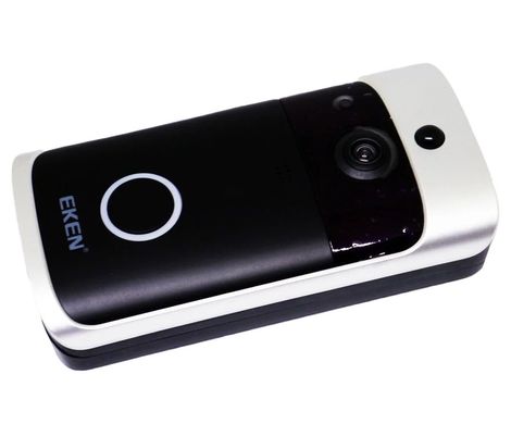 Відео домофон Eken V5 Wi-Fi Smart Doorbell Чорний