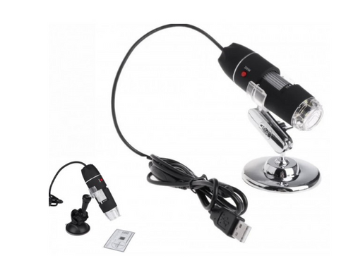 Цифровой микроскоп USB Digital Microscope Zoom с LED подсветкой