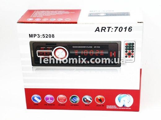 Автомагнітола MP3 5208 ISO