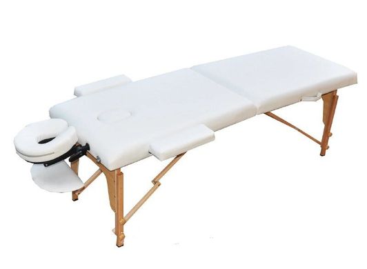 Масажний стіл розкладний ZENET ZET-1042 WHITE розмір L (195*70*61)