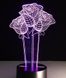 Настільний світильник New Idea 3D Desk Lamp Трояндочки