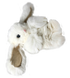 Кролики брелок с мехом 18 см Белый
