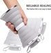Cиликоновая бутылка складная Folding Travel Water , Серый