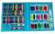 Набор художника для творчества Art Set 150 предметов голубой + Подарок Пластилин
