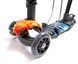 Детский самокат трехколесный 5в1 с родительской ручкой Children's Scooter Черный
