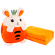Игрушка-плед подушка муфта Морковка 35 см