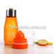 Спортивна пляшка-соковижималка H2O Water bottle Помаранчева