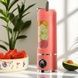 Блендер портативный USB 1500 мАч Juising Cup HP-118 Розовый
