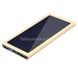 Power bank 20000mAh із сонячною панеллю Solar Charger Золото
