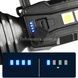 Ліхтар обхідний акумуляторний LED+3*COB CX-8809 Multifunction Searchlight Чорний