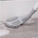Щітка силіконова йоржик для унітазу Toilet Brush Сіра