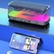 Колонка с 2 микрофонами и RGB подсветкой IPX5 Серая