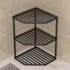 УЦІНКА! Універсальна 3-х рівнева кутова полиця для посуду Dish Rack for Kitchen Чорна