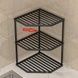 УЦІНКА! Універсальна 3-х рівнева кутова полиця для посуду Dish Rack for Kitchen Чорна