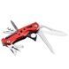 Ніж багатофункціональний туристичний мультитул Traveler 11см MS001 Black/Blue/Red Червоний