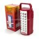 Ліхтар кемпінговий з павер-банком GOLD SILVER GS-2400 24LED Червоний
