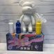 Набір для творчості Флюїдний Ведмедик Арт терапія DIY Creative Fluid Bear Жовтий