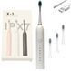 Зубная щетка электрическая 4 насадки SONIC TOOTHBRUSH X-3 Белая