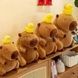 Іграшка м'яка Капібара з курчаткою 32см M 17973 Коричнева