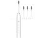 Зубная щетка электрическая 4 насадки SONIC TOOTHBRUSH X-3 Белая