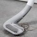 Щітка силіконова йоржик для унітазу Toilet Brush Сіра