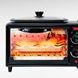 Мультипечь 3в1 кофемашина + духовка + гриль 4800Вт MAXTOP XY-206 Черная
