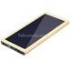 Power bank 20000mAh із сонячною панеллю Solar Charger Золото