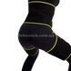 Утягивающий пояс для похудения и коррекции фигуры ADJUSTABLE ONE PIECE WAIST BAND XL/XXL Черный Желтый