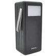 Powerbank со встроенными кабелями для зарядки гаджетов 80000mAh PD22.5W ACL PW-108 Черный