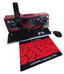 Набір Gaming Combo GF500 4in1 (клавіатура, гарнітура, мишка, килимок)